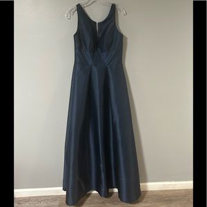 Grey bridesmaid dress